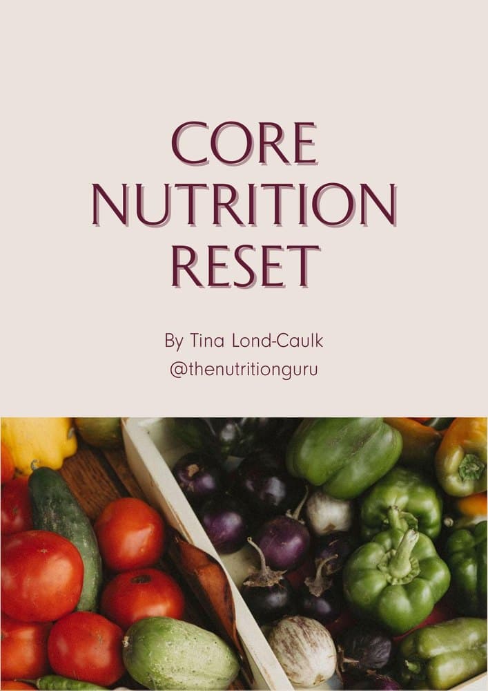 Cover of The Core Nutrition Reset